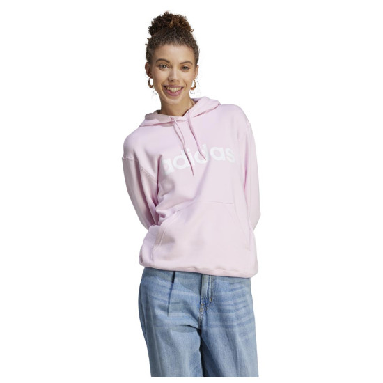Adidas Γυναικείο φούτερ Essentials Linear French Terry Hoodie